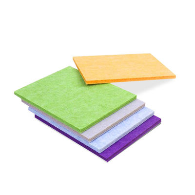 Ηχογράφηση στούντιο Soundproofing 100% Polyester Fiber Ακουστικά πάνελ με αυτοκόλλητο