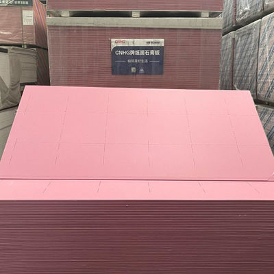 COMMON Square Edge 12mm Fibrous Gypsum Plasterboard για πυρόστατες δομικές σανίδες